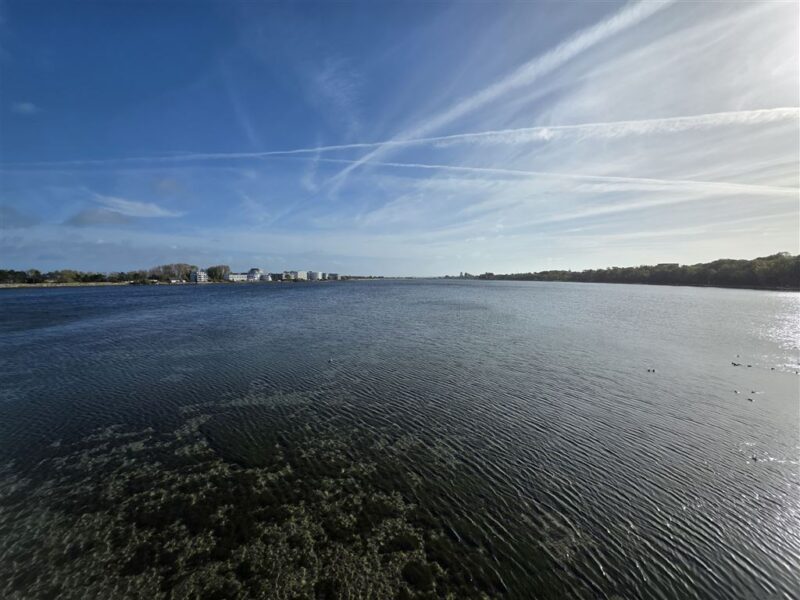 Panoramablick über den Binnensee